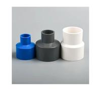 REJNHO 1pc Durable PVC Straight Reducing Connector 63x20mm to 90x75mm for Irrigation, Aquariums & Gardens - Easy to Install(White,63x25mm)