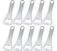 REJOECE 20 Pcs Bottle Openers, Stainless Steel Beer Bottle Opener, Portable Durable Bottle Opener for Beer Champagne Soda Drinks Bar Party Guest Bartender, Gift for Men Husband Father
