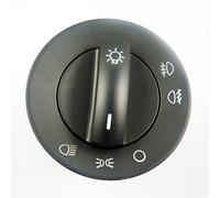 Rejog4 Auto New Headlight Fog Light Switch Control 6Q0941531C For VW Polo 2002-2009, Push Button, White, ON-OFF