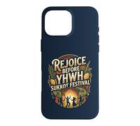 Rejoice Before YHWH Colorful Sukkot Design Vibrant Dancing Case for iPhone 16 Pro Max