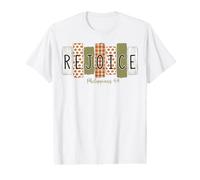 Rejoice Fall Harvest Thanks God Country Thanksgiving Dinner Value Graphic T-Shirt