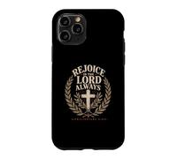 Rejoice In The Lord Always Philippians 4:4 Christian Faith Case for iPhone 11 Pro