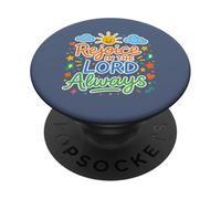 Rejoice in the LORD Always PopSockets Adhesive PopGrip