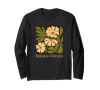 Rejoice Jesus Bible Study Christian Faith Long Sleeve T-Shirt