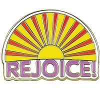 Rejoice Sunrise Hard Enamel Pin (Cloisonne Pin)