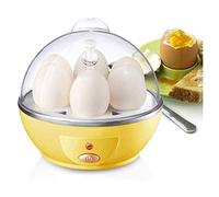 REJOON Electric Egg Cooker Boiler, Rapid Egg-Maker & Poacher, Food & Vegetable Steamer, Quickly Makes 6 Eggs, Hard, Medium or Soft Boiled
