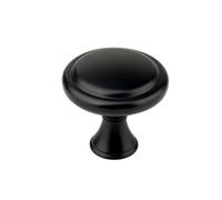 REJS Artesi - Kitchen, Bedroom And Office Cabinet Door Knob, Black