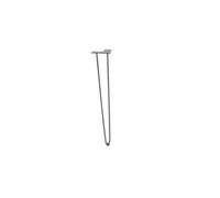REJS Hairpin Metal Table Leg - 710mm, Fi 10 - Black - Pack Of 4