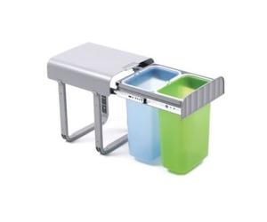 REJS RECYCLE BIN ALADIN-2 PULL OUT KITCHEN WASTE BIN 400MM