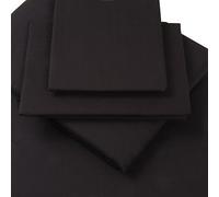 rejuvopedic 16" EXTRA DEEP, King Size Ebony Egyptian Cotton Fitted Sheet, Bedding. ***Carefully Woven From Long Fine Staples Of Cotton Yarn