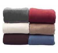 rejuvopedic LARGE Single Size Chocolate 180 x 230cm Fleece Blankets Sofa Throw Throwover, Light But Warm Available In 6 Colours And 3 Sizes. The Original Branded Blanket