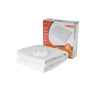 rejuvopedic Single Electric Blanket Heated Underblanket 3 Heat Settings, Easy Fit, Machine Washable