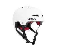 REKD Elite 2.0 Helmet, Fully Certified with Dial Adjuster Padding, For All Action Sports, White XXXS-XS 46-52cm