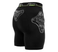 REKD Energy Pro Impact Shorts with formulated foam for enhanced impact protection, comfortable crash pants for a range of action sports. Machine washable, unisex for youth and adults.