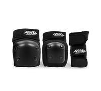 Rekd Protection Junior Heavy Duty Triple Pad Set Black S Boys,Girls