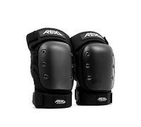 Rekd Pro Ramp Unisex Adult Skateboard Knee Pads, mens, RKD650, Black (Black), M