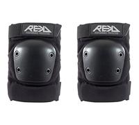REKD Ramp Elbow Pads, Heavy-Duty, Neoprene Ergonomic for Added Comfort Black Small