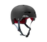 REKD Youth Ultralite In-Mold Helmet Fully Certified with Adjustable Padding, For All Action Sports, Black XXS-XS 49-52cm
