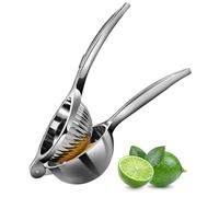 Rekix lemon Squeezer, Max Extraction Hand Press Lemon Juicer, Heavy Duty Manual Orange Juicer, Sturdy Metal Lime Squeezer, Durable Citrus Fruit Squeezer, Easy to Clean