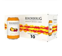 Rekorderlig Mango-Raspberry Premium Swedish Cider Can 10 x 330ml