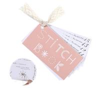 REKUA A Book of Embroidery Stitch Sampler Set, Sewing Practice Book for Beginners, Includes 15 Pattern Pages, Ideal Embroidery Kit & Stitch Books Embroidery