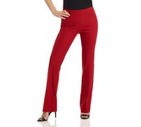 Rekucci Womens Ease into Comfort Boot Cut Trouser (12, Red)