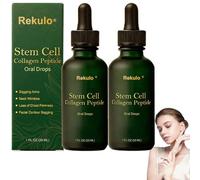 Rekulo Stem Cell Collagen Peptide Oral Drops, Natural Advanced Body Care Liquids Drop, Multi Liquid Collagen Supplements for Women and Men, Firming Skin and Body Shaping Care 30ml (2Box)