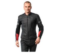 Rekurv C-11.01 Leather Combi Jacket black size 54