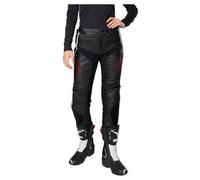 Rekurv C-20.03 Ladies Leather Combi Trousers black size 19