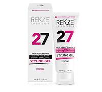REKZE 27 Anti-Hair Loss & Hair Growth Stimulating Styling Gel Strong, Breakthrough With Capixyl, Argan Oil, Caffeine, Keratin, Proline For Men & Women, Strengthens Hair, Reduces Breakage