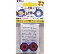 Rela Toilet Seat Stop Inserts To Stop Toilet Seat From Sliding (6 mm + 8 mm)