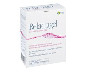 Relactagel Lactate Vaginal Gel for Bacterial Vaginosis - 7x5ml Single-Use Tubes (Model 3375136)