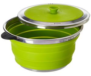 Relags Outwell Collaps Cooking Pot 4.5 Litres with Lid Green