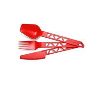 Relags Primus Trail Tritan 'Cutlery Set, Unisex, Primus Besteckset 'Trail Tritan', red, One Size