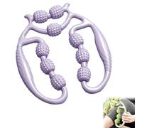 Relajador De Piernas, Relajador De Piernas De 12 Rodillos, Nine Wheel Circular Leg Clamp, Circular Leg Clamp Roller (Purple)