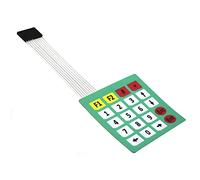 Reland Sun 1 x 4 4 * 4 Matrix Array Matrix keyboard 4 12 16 20 Key 1x4 3x4 4x4 4 * 5 Membrane Switch Keypad (4x5 Matrix keyboard)
