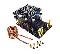 Reland Sun 1000W 20A ZVS Induction Heating Board Module Heater DC12-36V coil (board Brass)