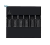 Reland Sun 100pcs Head 2.54mm 1X1P 1X2P 1X3P 1X4P 1X5P 1X6P 1X7P 1X8P 1X10P Dupont Plastic Shell Pin Head Connector Jumper Wire Cable Housing Plug Female (1X6P)