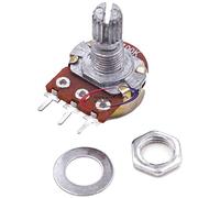Reland Sun 10pcs 1bag Linear Taper Rotary Potentiometer WH148 single joint amplifier potentiometer B1K B2K B5K B10K B20K B50K B100K B250K B500K B1M L: 15MM (B500K)