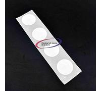 Reland Sun 10Pcs 25mm NTAG213 NTAG215 NTAG216 NFC Tags Sticker 13.56MHz ISO14443A NFC Stickers Universal Lable NFC RFID Tag (NTAG215)