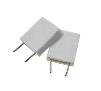 Reland Sun 10pcs BPR56 5W 0.001 0.1 0.15 0.22 0.25 0.33 0.5 ohm Non-inductive Ceramic Cement Resistor 0.1R 0.15R 0.22R 0.25R 0.33R 0.5R (0.25 ohm)