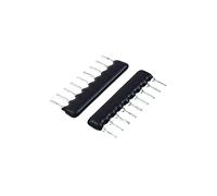 Reland Sun 10pcs DIP exclusion Network Resistor array 9pin 100 220 330 470 510 680 1K 1.2K 1.5K 2K 2.2K 3.3K 4.7K 5.1K 5.6K 10K 100K ohm (1K)