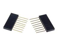 Reland Sun 10pcs/lot Special Row Mother PC104 Long Row Mother 2.54 Pitch 1 * 10 6P 8P 10P Pin 11MM (8pin)