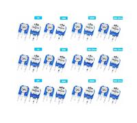 Reland Sun 13 kinds each 5pcs RM063 Resistor Pack 100R-1M