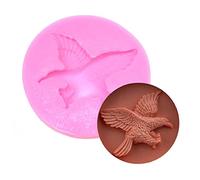 Reland Sun 1pc Cute 3D Flying Eagle Silicone Mold for DIY Desserts Soap Cake Decoration Chocolate Pudding Fondant Mold