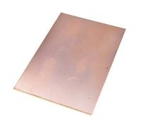 RELAND SUN 1pc FR-4 Single Double side fiberglass copper clad laminate experiment board PCB circuit board (Single side,12x18cm)