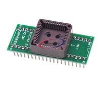 Reland Sun 1PCS PLCC44 to DIP40 Programmer Adapter Socket support MCU flash and AT27C1024 PLCC44 TL866CS TL866A socket