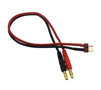 Reland Sun 1pcs T Plug Connector to 4mm Banana XT60 Plugs Cable 12awg 14awg 15cm 30cm (T Plug 12WAG 30CM)