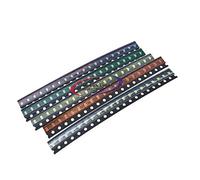 Reland Sun 1SET 0603 0805 1206 3528 5050 5730 SMD LED SMD luminous tube bag sample package red yellow blue green white 5 colors 20 each (0603)