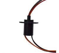 Reland Sun 2/4/6/8/12 Wires 2A 5A 10A 15A 20A 30A Slip Ring Collector Ring Rotary Electrical Contact Electrical Slip Ring (4 way 5A)